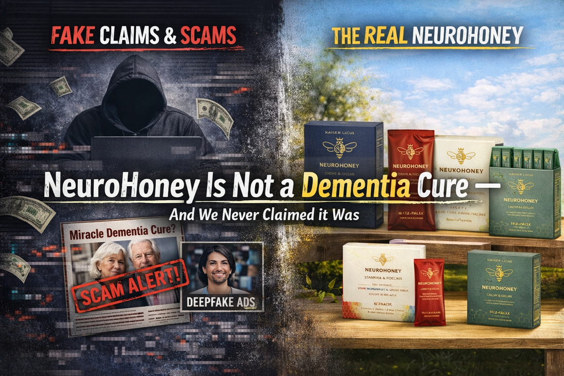 NeuroHoney Is Not a Dementia Cure & We Never Claimed It Was