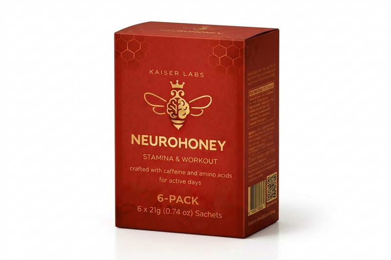 NeuroHoney Stamina & Workout 6-pack