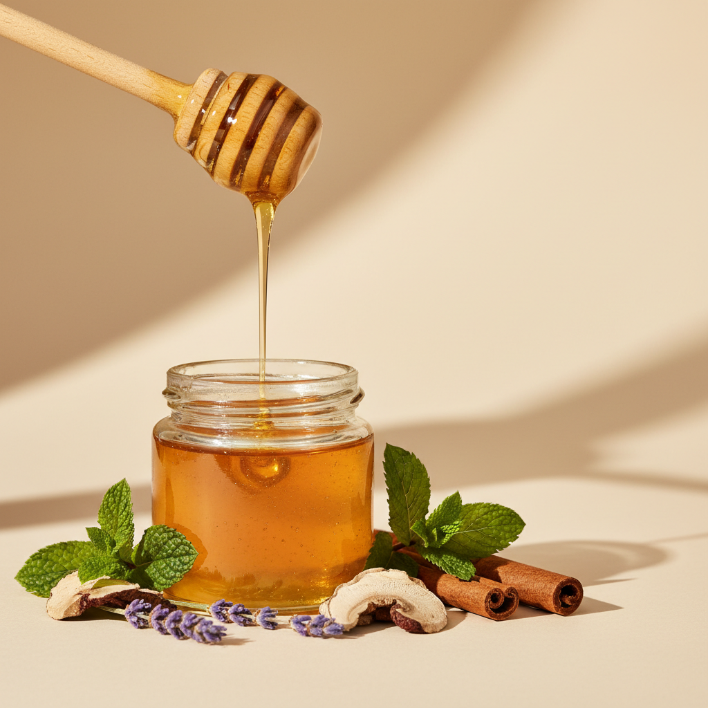 honey-botanicals-pour